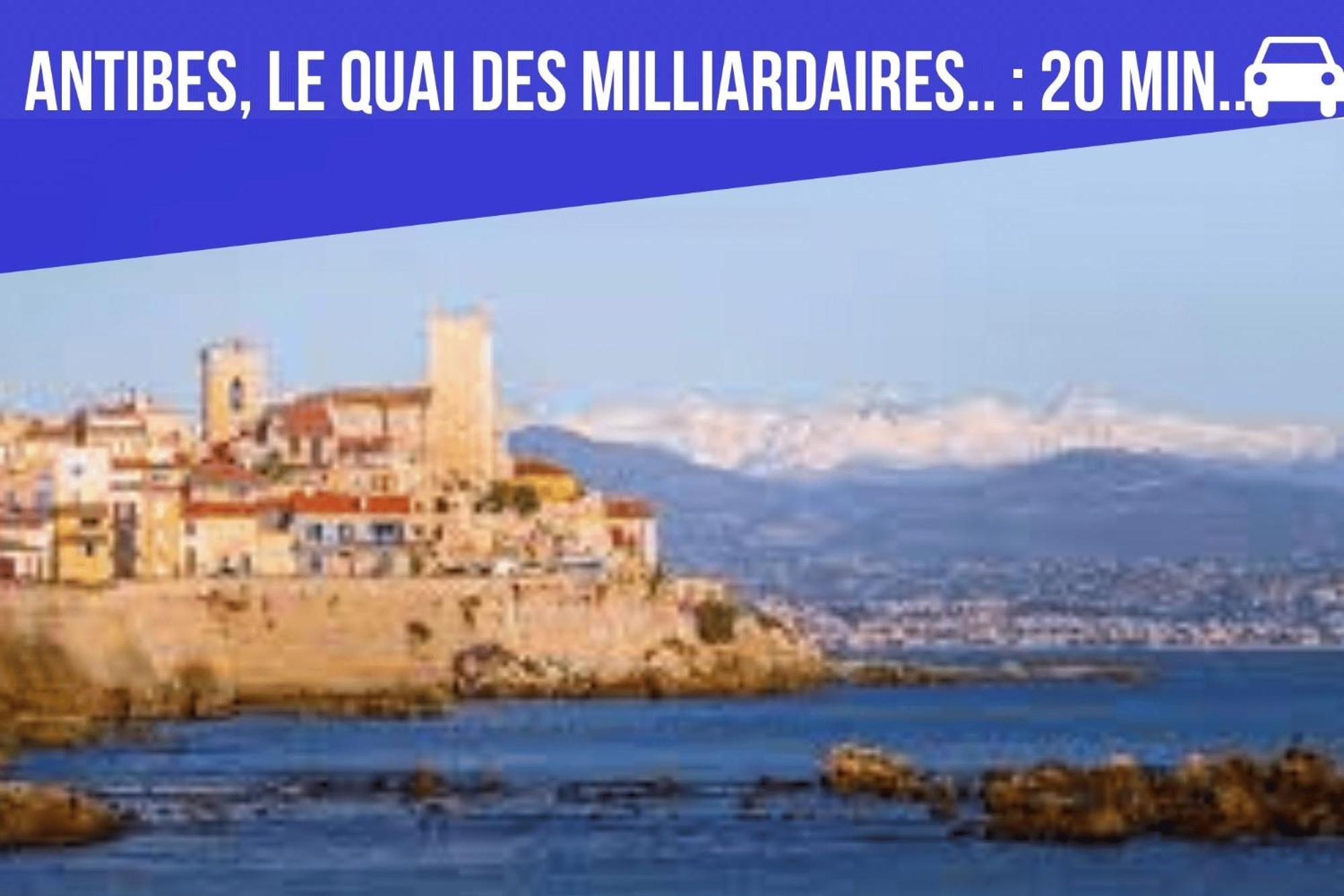 Апартаменты Bed & Breakfast Les Hauts De Cagnes Vue Mer Et Montagne Экстерьер фото