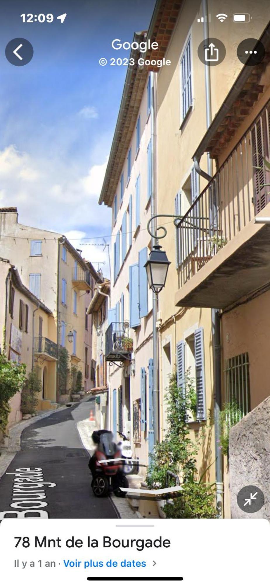 Апартаменты Bed & Breakfast Les Hauts De Cagnes Vue Mer Et Montagne Экстерьер фото